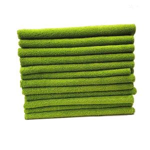 Waffle Weave Microfiber Towel (16x16, 400GSM, Pack of 12)